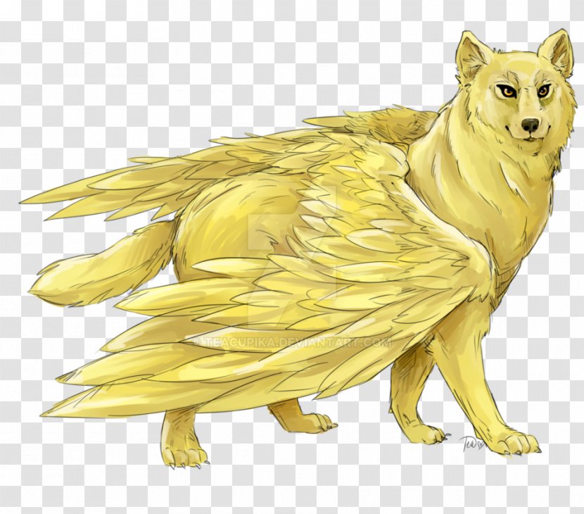 Goldendoodle Golden Retriever African Wolf Drawing Fox - Tail Transparent PNG