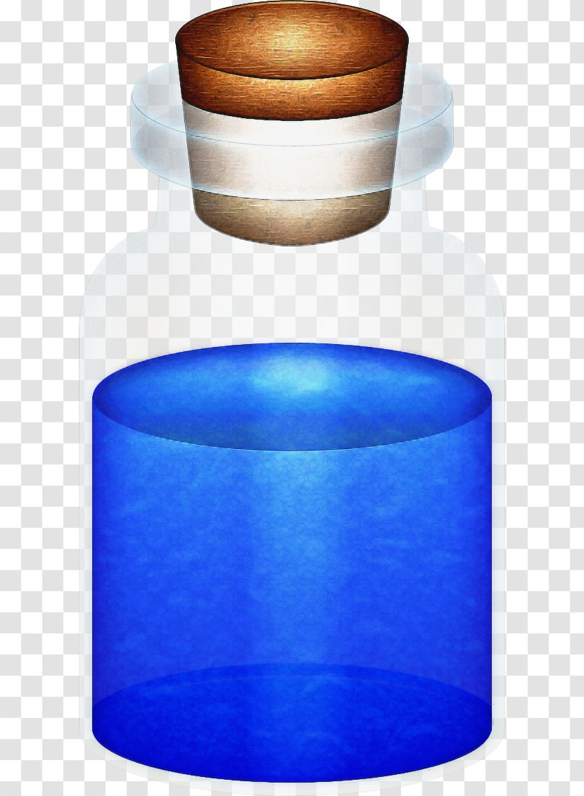 Water Cartoon - Blue - Drinkware Electric Transparent PNG