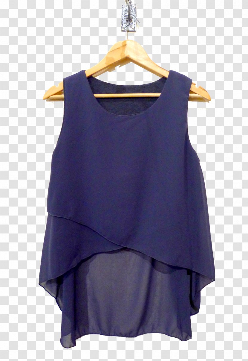 Dress Shoulder Sleeve Blouse Outerwear - Sleeveless Transparent PNG