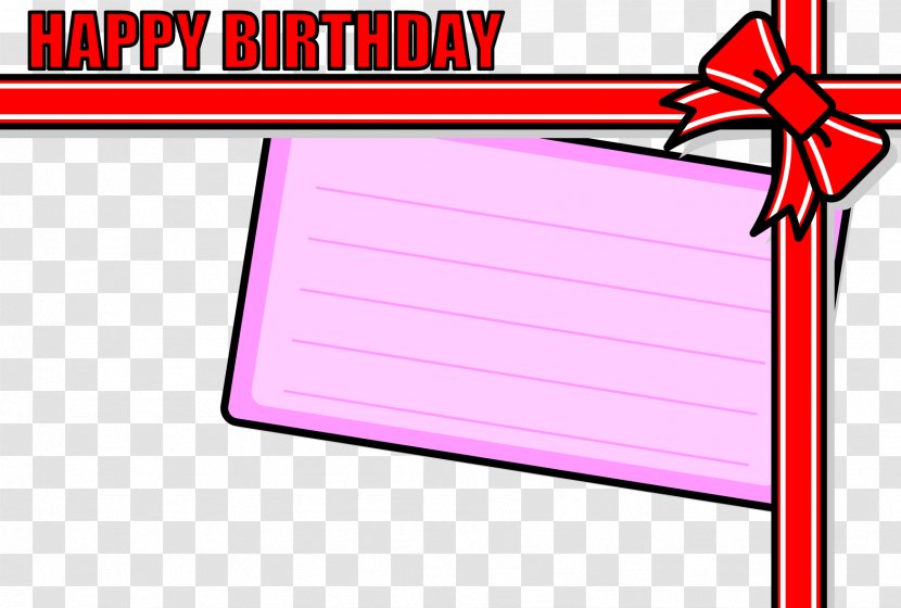Birthday Clip Art - Pink Transparent PNG