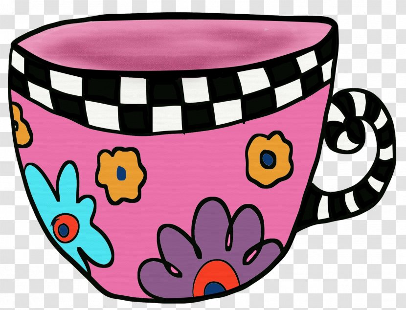 The Mad Hatter Alice's Adventures In Wonderland Tea Party Mug - Magenta Transparent PNG