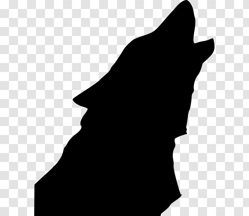 Gray Wolf Drawing Silhouette Clip Art - Pack Transparent PNG