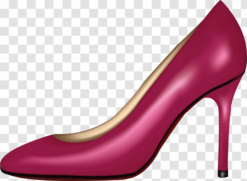 Shoe Slipper Sneakers Clip Art - High Heeled Footwear - Women Shoes Image Transparent PNG