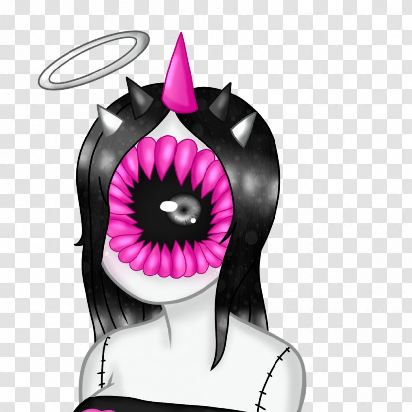 Pink M Headgear Cartoon Character - Autmn Transparent PNG