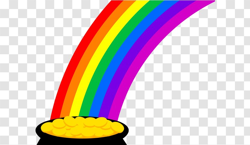 Saint Patricks Day Rainbow - Locket - Meteorological Phenomenon Yellow Transparent PNG