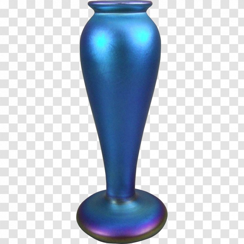 Cobalt Blue Glass Vase Transparent PNG