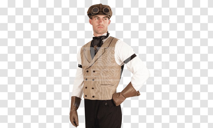 Gilets Costume Steampunk Fashion Dandy - Outerwear - Man Transparent PNG