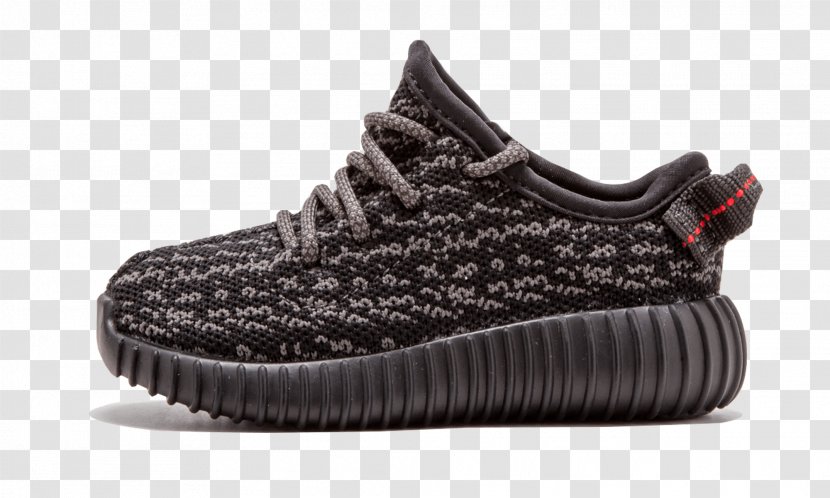 Adidas Yeezy Boost 350 Infant 'Pirate Mens V2 CP9652 Black Fabric 4 Sneakers Transparent PNG