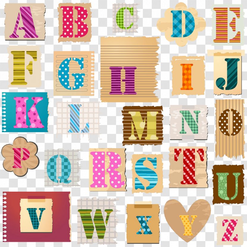 English Alphabet Letter Clip Art - Rectangle - Cards Transparent PNG