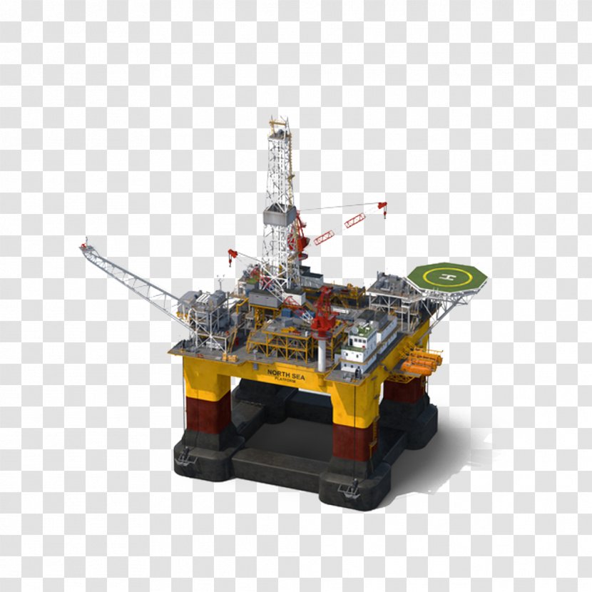 Oil Platform Petroleum Industry - Driller - Rig Transparent PNG