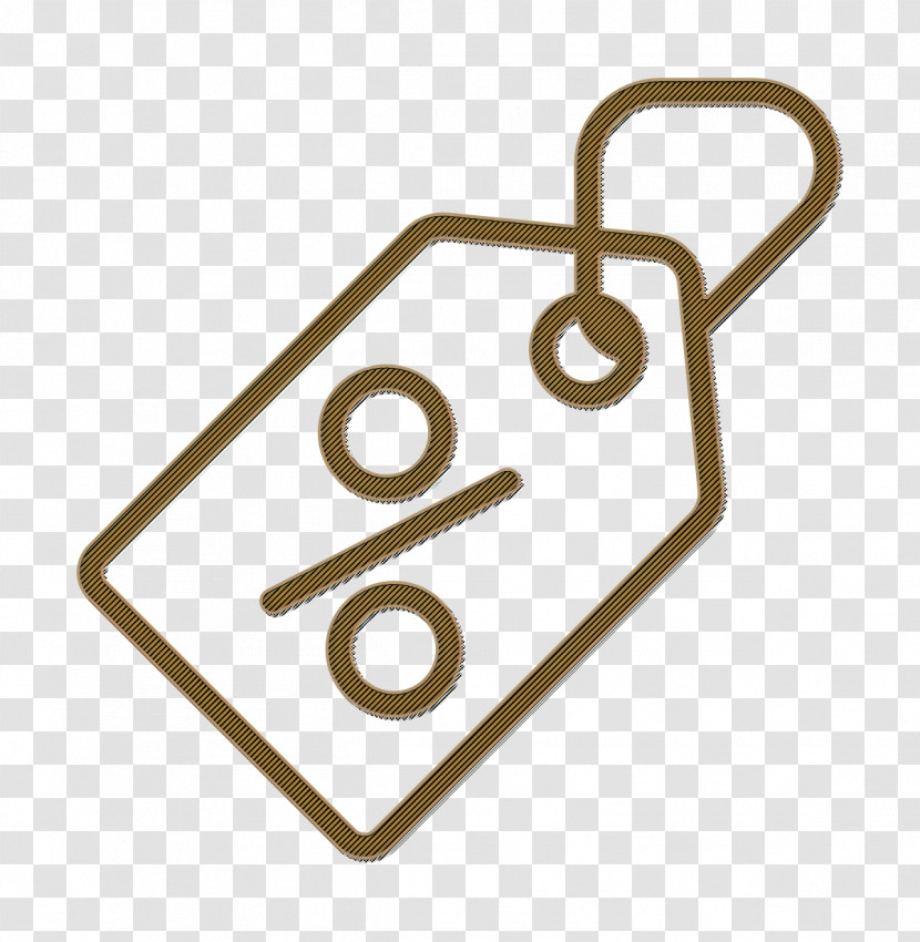 Commerce Icon Tag Icon Percentage Icon Transparent PNG