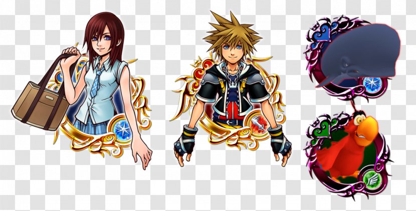 KINGDOM HEARTS Union χ[Cross] Final Fantasy X Kingdom Hearts Birth By Sleep III - Watercolor - Heart Transparent PNG