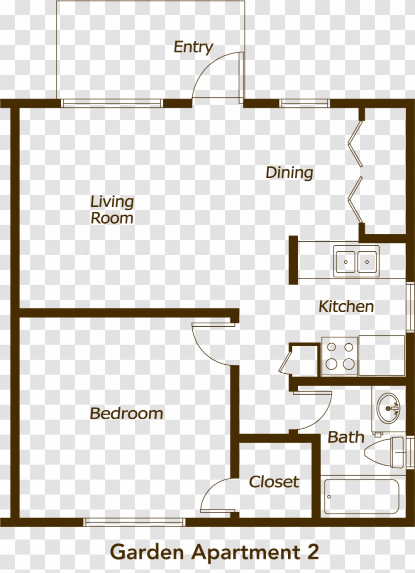 Floor Plan Drawing Building Apartment - Home Transparent PNG