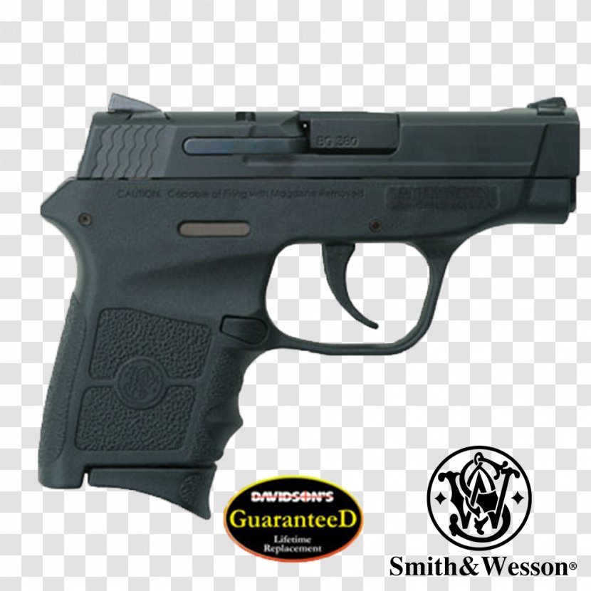 Trigger Revolver Firearm Smith & Wesson Bodyguard 380 - Air Gun - Ammunition Transparent PNG