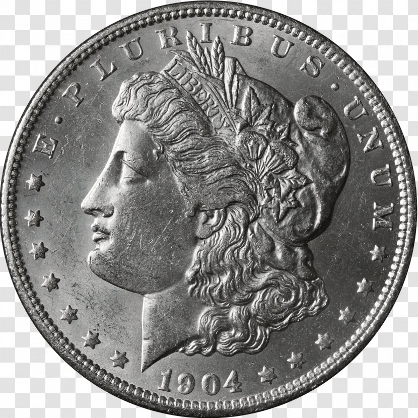 Quarter Morgan Dollar Coin United States Transparent PNG