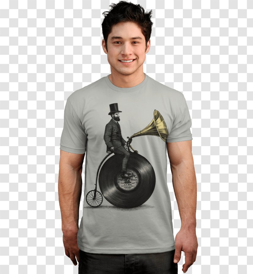 Printed T-shirt Hoodie Clothing - Shoulder - Men's Shirts Transparent PNG