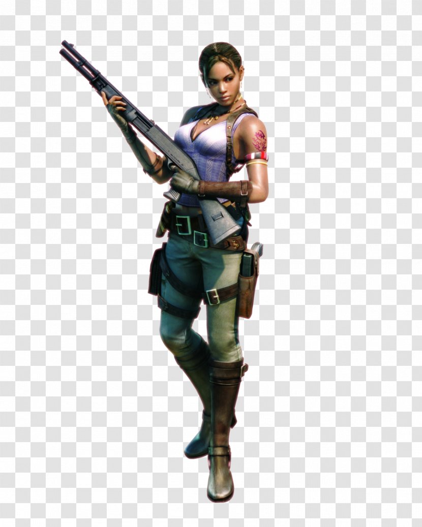 Resident Evil 5 4 Jill Valentine Claire Redfield - Mercenary - Outfit Transparent PNG