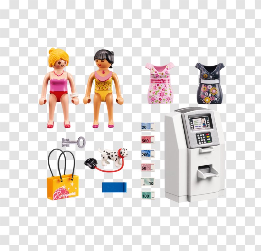 Playmobil Cupcake Shop Automated Teller Machine Playset Toy - Kerrison Toys Transparent PNG
