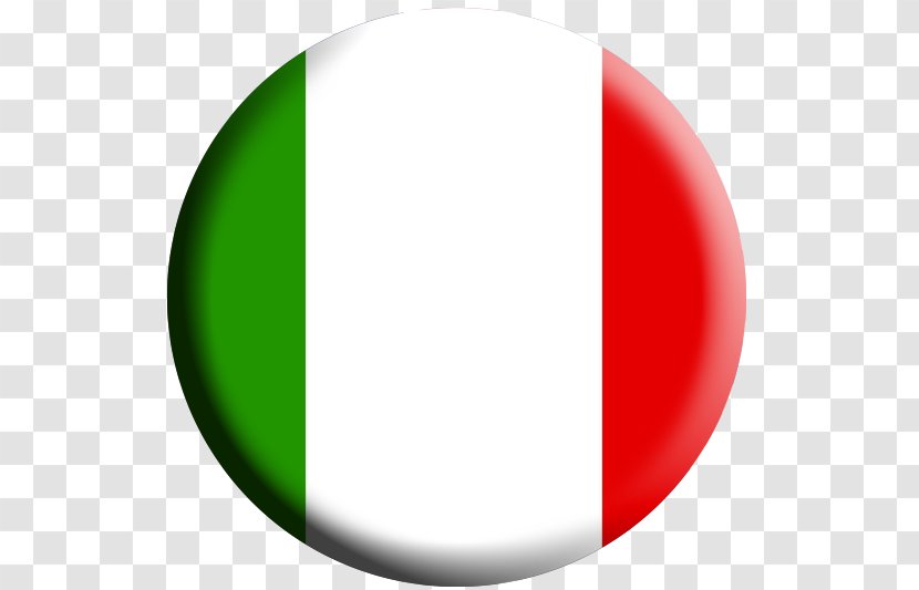 Flag Of Italy Green - Italian Transparent PNG