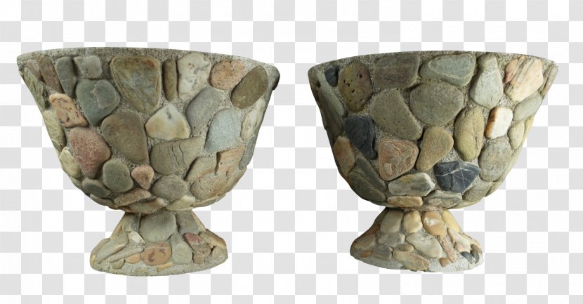 Ceramic Flowerpot Vase Glass Pottery - Mirror - Pebble Transparent PNG