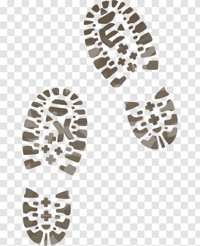Hiking Boot Footprint Trail Clip Art Transparent PNG