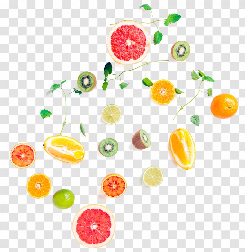 Fruit Vegetarian Cuisine Produce Food Confectionery - Fruits Slices Transparent PNG
