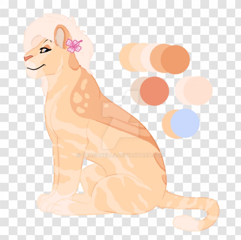 Lion Cat Dog Canidae - Like Mammal - Desert Flower Transparent PNG