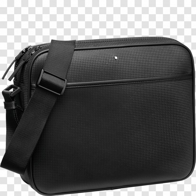 Messenger Bags Leather Montblanc Handbag - Zipper - Bag Transparent PNG