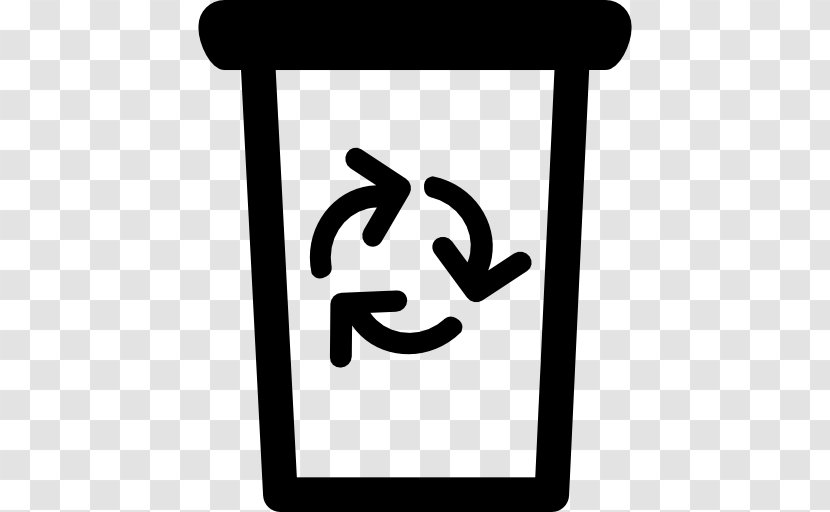 Rubbish Bins & Waste Paper Baskets Recycling Symbol Bin - Plastic Transparent PNG