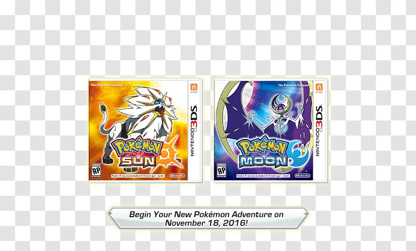 Pokémon Sun And Moon Ultra & Platinum Nintendo 3DS - Games Transparent PNG