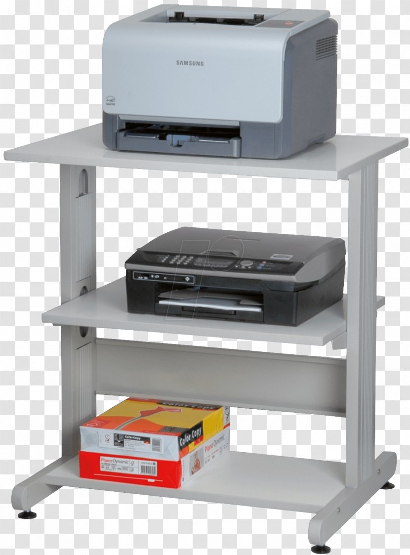 Table Hewlett-Packard Printer Computer Desk - Printing Office Transparent PNG