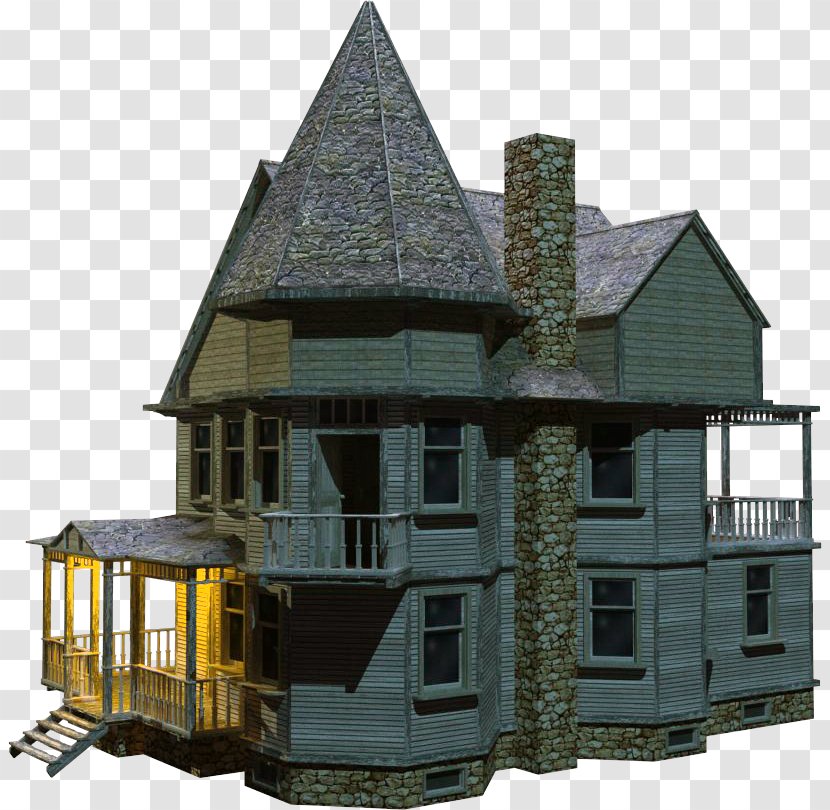 Download Clip Art - Roof - Wooden House Transparent Transparent PNG