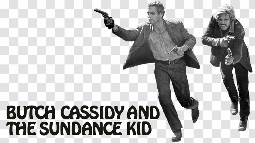 Butch Cassidy And The Sundance Kid Film Festival Poster - Silhouette Transparent PNG