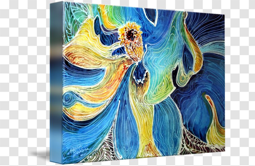 Modern Art Canvas Print Painting Abstract - Watercolor Transparent PNG