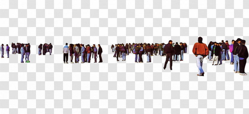 People Crowd Outerwear Team Walking Transparent PNG