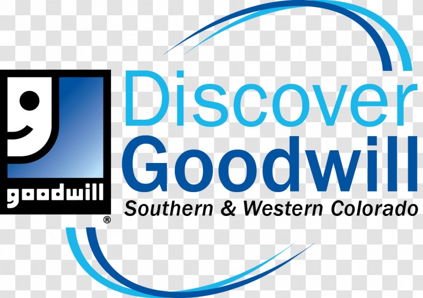 Discover Goodwill Of Southern & Western Colorado - Blue - Corporate Office Staffing Industries Powers Retail CenterDiscovery Logo Transparent PNG