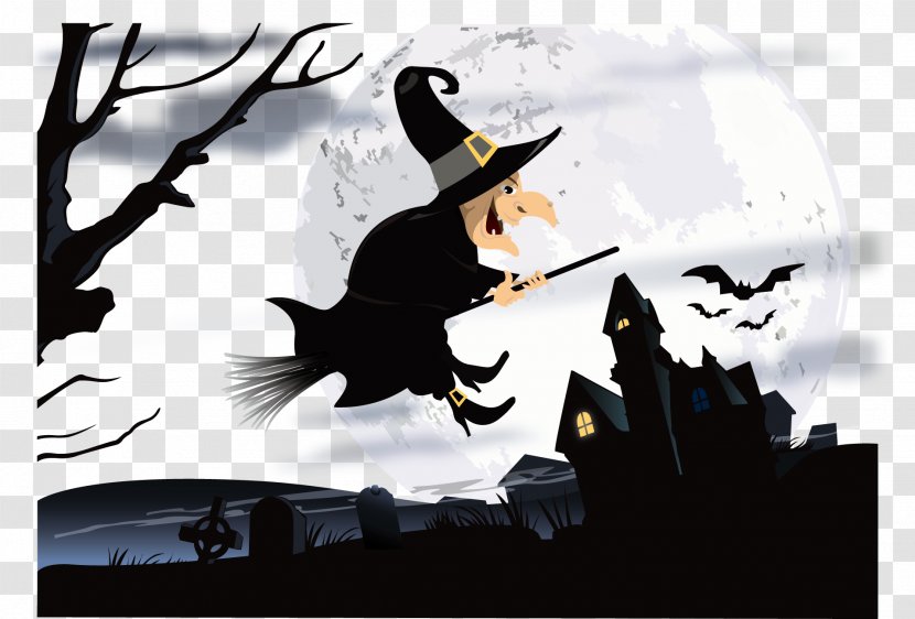 Broom Witchcraft Clip Art - Scalable Vector Graphics - Witch Transparent PNG