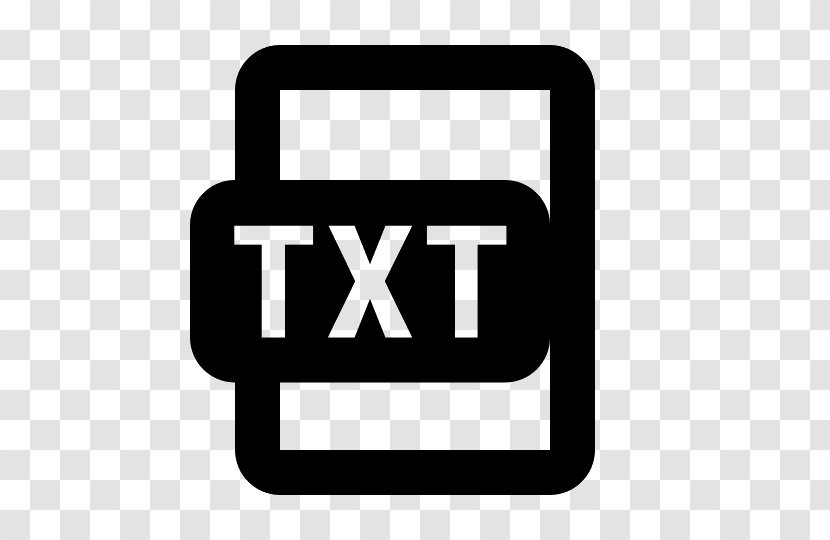 Text File Plain Filename Extension - Brand Transparent PNG