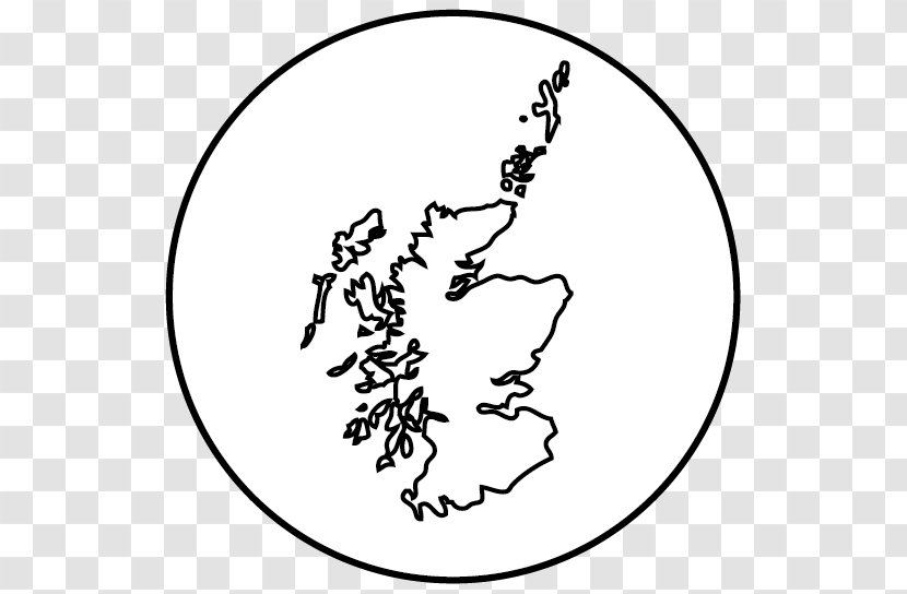 Scotland Blank Map Clip Art - Outline Of Geography Transparent PNG