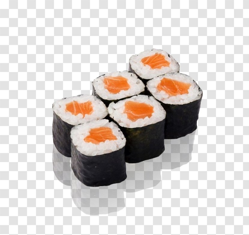 Makizushi Sushi Smoked Salmon California Roll Pizza - Food Transparent PNG