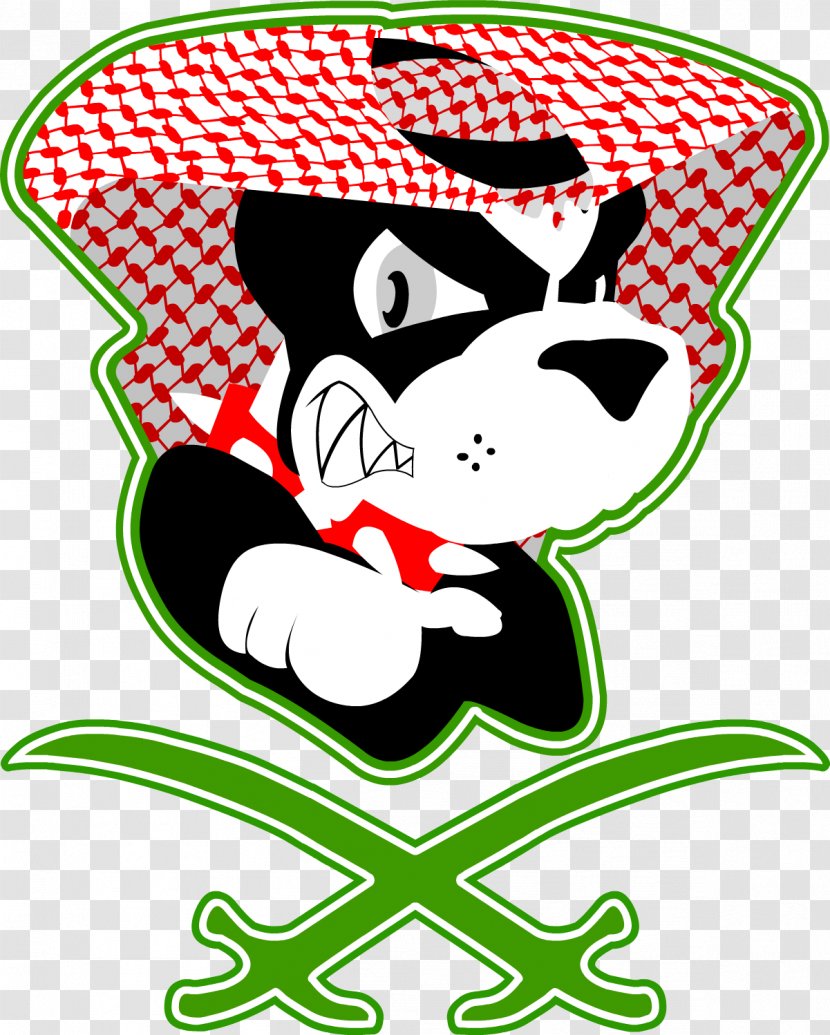 Cartoon Saudi Arabia Clip Art - Green - National Day Transparent PNG