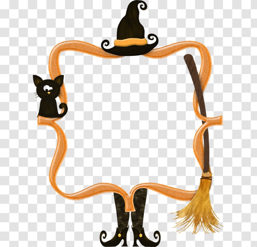 Halloween Jack-o'-lantern Pumpkin Clip Art - Decorative Arts - Sorcerer Border Transparent PNG