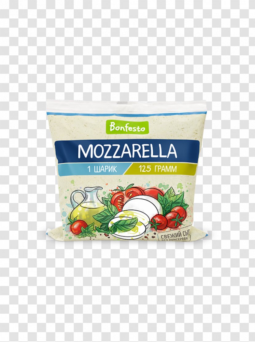 Mozzarella Cheese Brine Cream Bonfesto - Smoked Transparent PNG