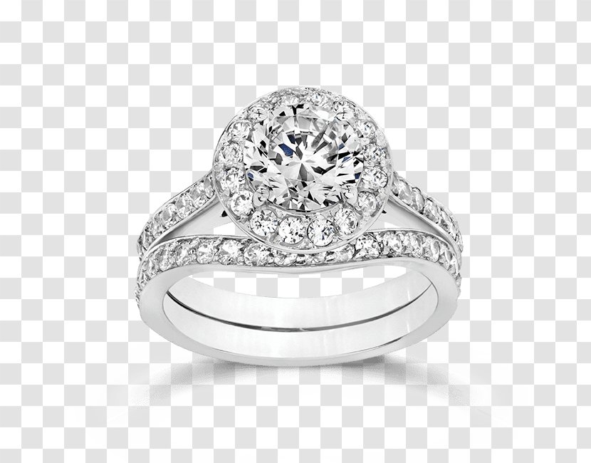 Engagement Ring Gemological Institute Of America Diamond Cut - Princess - Cubic Zirconia Bridal Sets Transparent PNG