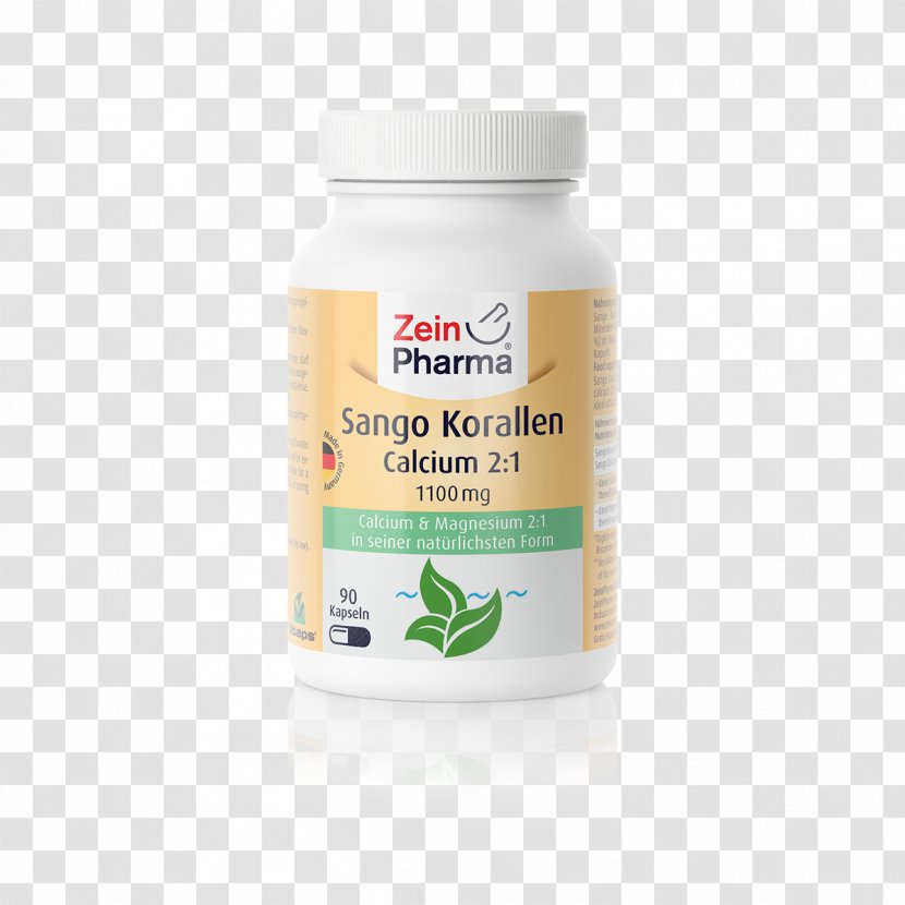 Dietary Supplement Nutrient Magnesium Calcium ZeinPharma - Coral Transparent PNG