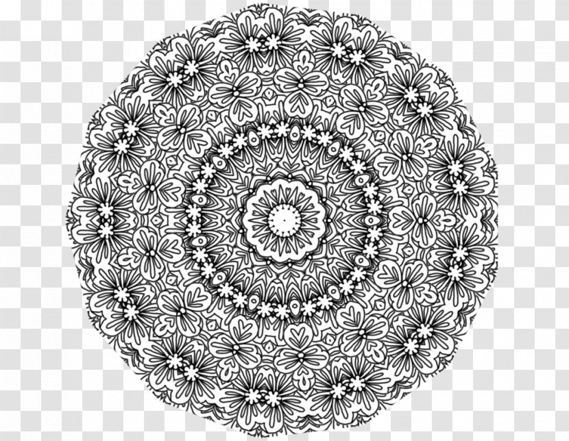 Flower Drawings Black And White Sketch - Art Transparent PNG