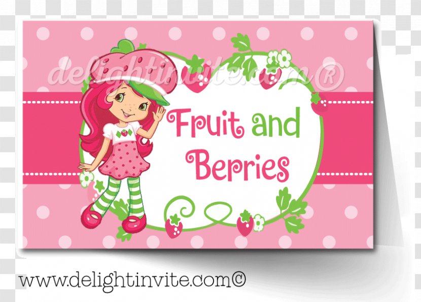 Strawberry Shortcake Greeting & Note Cards Food - Strawberries - Creative Invitation Card Transparent PNG