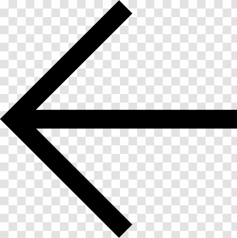Arrow Symbol Sign - Triangle - Previous Button Transparent PNG