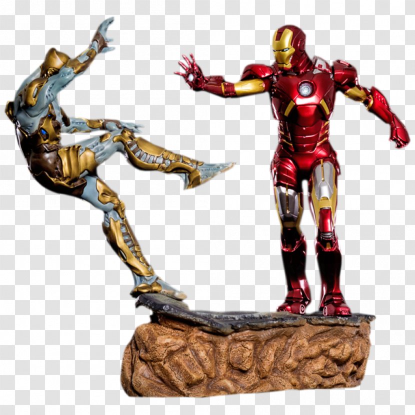 Figurine Superhero - Iron Man Mark 42 Transparent PNG