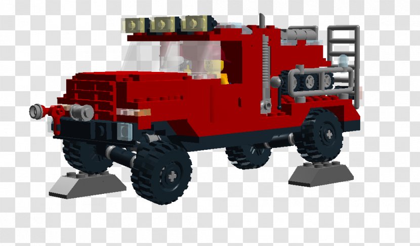 Car Motor Vehicle LEGO Truck - Wildland Fire Engine Transparent PNG
